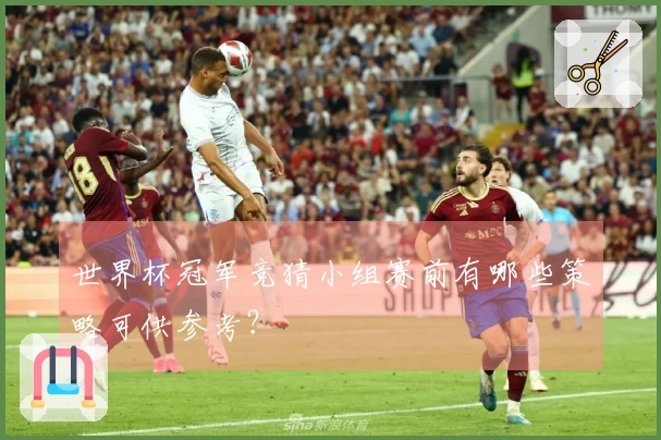 世界杯冠军竞猜小组赛前有哪些策略可供参考？